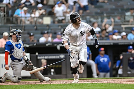 MLB: Toronto Blue Jays at New York Yankees, austin wells