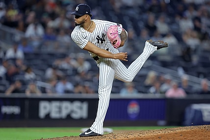 MLB: Toronto Blue Jays at New York Yankees, camilo doval