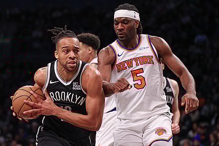 NBA: New York Knicks at Brooklyn Nets