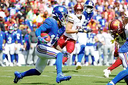 NFL: New York Giants at Washington Commanders, wan'dale robinson