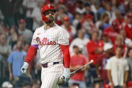 MLB: Playoffs-Los Angeles Dodgers at Philadelphia Phillies, bryce harper, yankees