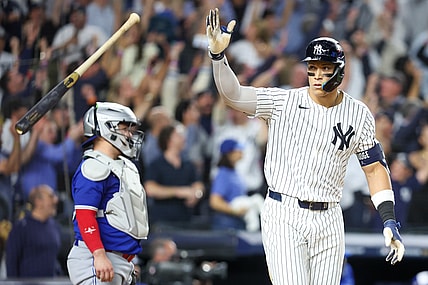 MLB: Playoffs-Toronto Blue Jays at New York Yankees