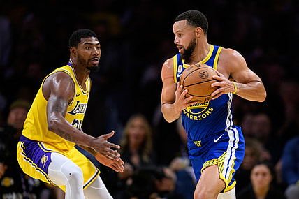 Stephen Curry, NBA: Golden State Warriors at Los Angeles Lakers