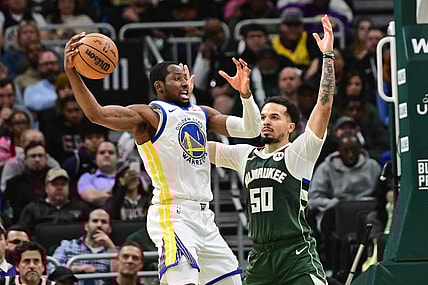 NBA: Golden State Warriors at Milwaukee Bucks