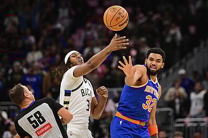 NBA: New York Knicks at Milwaukee Bucks