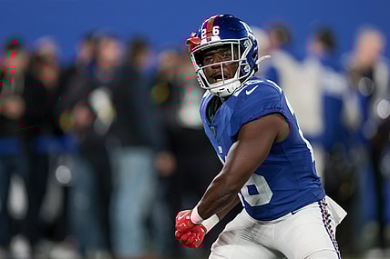 Devin Singletary, NFL: Philadelphia Eagles at New York Giants