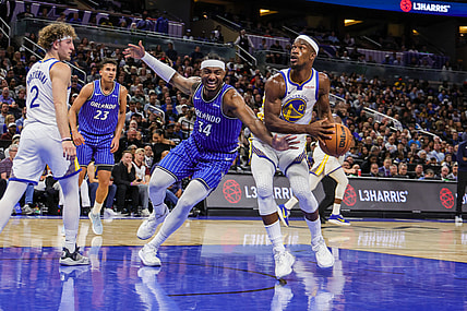 NBA: Golden State Warriors at Orlando Magic