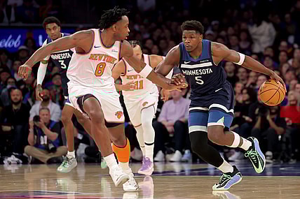 NBA: Minnesota Timberwolves at New York Knicks, og anunoby