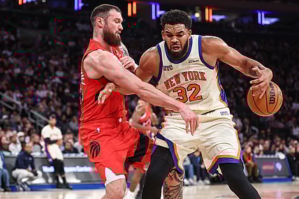 NBA: Toronto Raptors at New York Knicks
