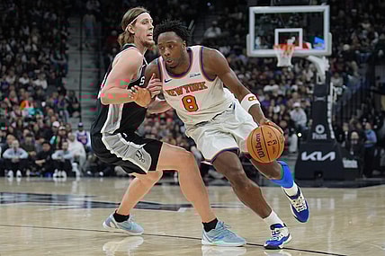 NBA: New York Knicks at San Antonio Spurs