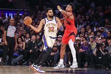 NBA: Toronto Raptors at New York Knicks