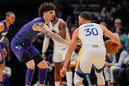 NBA: Golden State Warriors at Charlotte Hornets