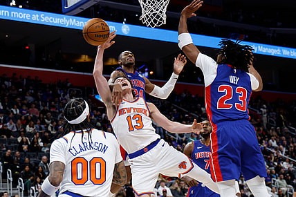 NBA: New York Knicks at Detroit Pistons