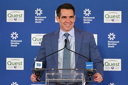 joe schoen, NFL: New York Giants Head Coach John Harbaugh Introductory Press Conference