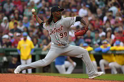MLB: Detroit Tigers at Boston Red Sox, rafael montero, yankees