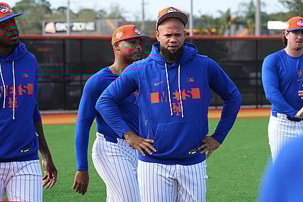 MLB: New York Mets-Workouts