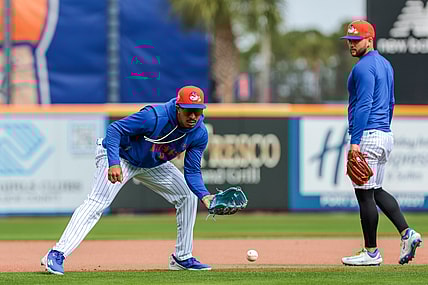 MLB: New York Mets-Workouts
