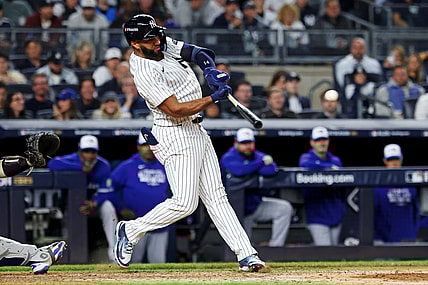 MLB: Playoffs-Toronto Blue Jays at New York Yankees, amed rosario