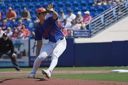 MLB: Spring Training-St. Louis Cardinals at New York Mets