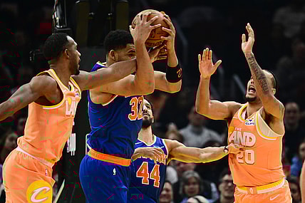 NBA: New York Knicks at Cleveland Cavaliers