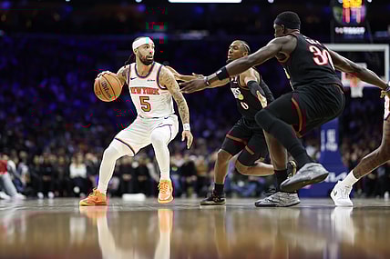 NBA: New York Knicks at Philadelphia 76ers