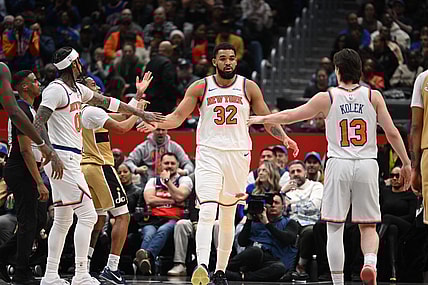 NBA: New York Knicks at Washington Wizards