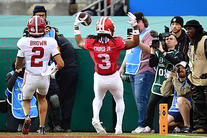 NCAA Football: Rose Bowl-Alabama at Indiana, omar cooper jr, giants