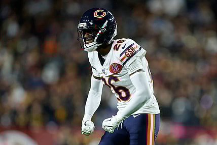 Nahshon Wright, giants, NFL: Chicago Bears at Washington Commanders