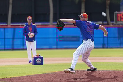 MLB: New York Mets-Workouts