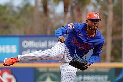 MLB: New York Mets-Workouts