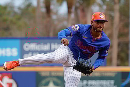 MLB: New York Mets-Workouts