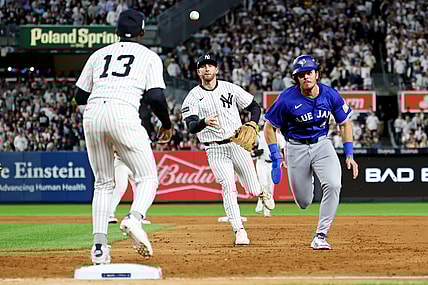 MLB: Playoffs-Toronto Blue Jays at New York Yankees