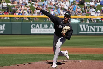 MLB: Spring Training-New York Yankees at Chicago Cubs, carlos lagrange