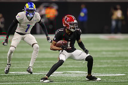 NFL: Los Angeles Rams at Atlanta Falcons, darnell mooney, new york giants