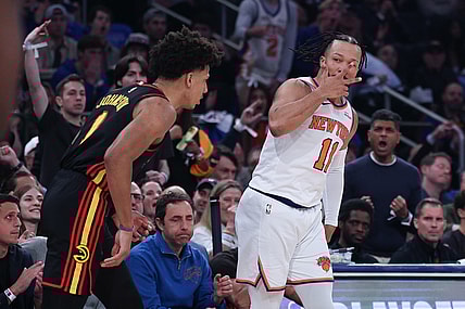 NBA: Playoffs-Atlanta Hawks at New York Knicks