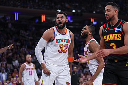 NBA: Playoffs-Atlanta Hawks at New York Knicks