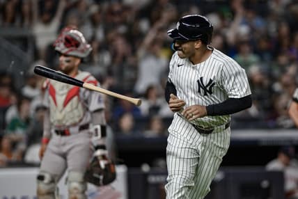 MLB: Boston Red Sox at New York Yankees, trent grisham