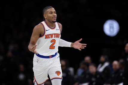 NBA: New York Knicks at Brooklyn Nets