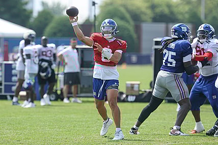 NFL: New York Giants Training Camp, jaxson dart