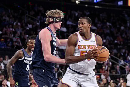 NBA: Preseason-Minnesota Timberwolves at New York Knicks, Trey Jemison III