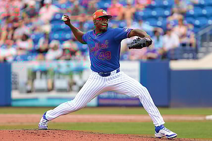 MLB: Spring Training-Miami Marlins at New York Mets