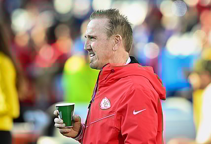 Steve Spagnuolo, Giants, NFL: Kansas City Chiefs at Buffalo Bills