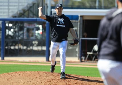 MLB: New York Yankees-Workouts