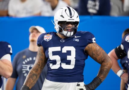 Nick Dawkins, giants, NCAA Football: Fiesta Bowl-Penn State at Boise State