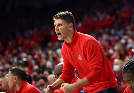 NCAA Basketball: Arizona State at Arizona, riccardo fois, knicks