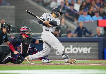 Trent Grisham in action for the Yankees