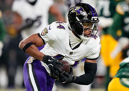 Marlon Humphrey, Giants, NFL: Baltimore Ravens at Green Bay Packers