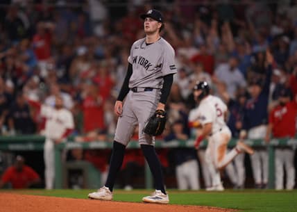 Cam Schlittler in action for the Yankees