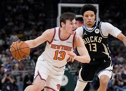 NBA: New York Knicks at Milwaukee Bucks