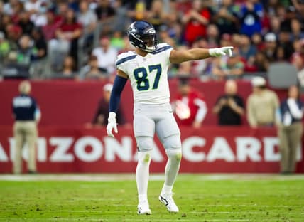 NFL: Seattle Seahawks at Arizona Cardinals, noah fant, new york giants